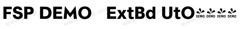 FSP DEMO   ExtBd UtO字体转换